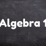 Algebra 1